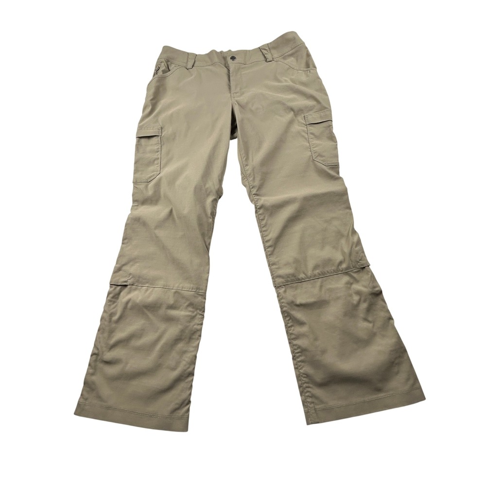 Duluth Trading Women's Dry on the Fly Cargo Hiking Bootcut Pants Size 14x31